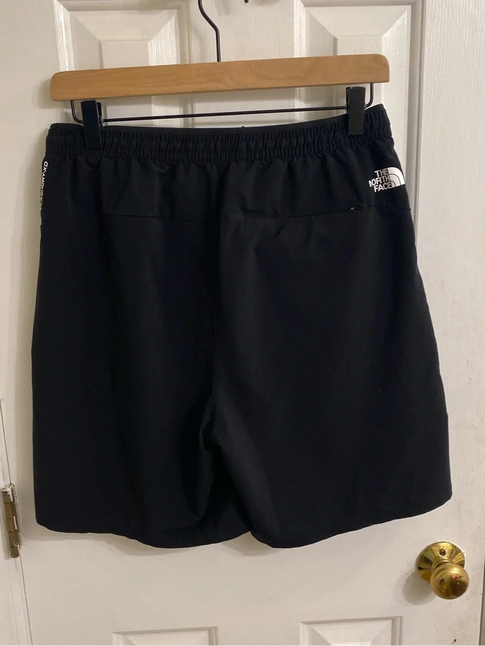THE NORTH FACE TNF BLACK HYBRID SHORTS QUICK DRY FLASHDRY-XD MENS SIZE SMALL